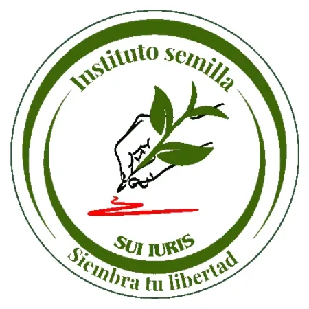 logo instituto semilla sui iuris blanco verde