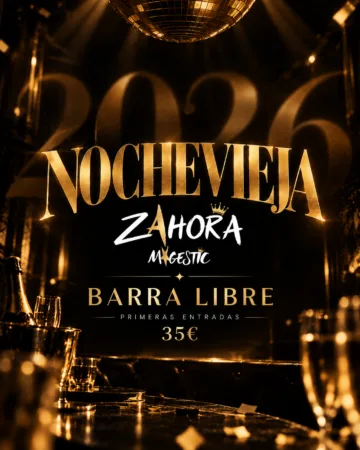 Nochevieja Dorada 2026 en Zahora Magestic